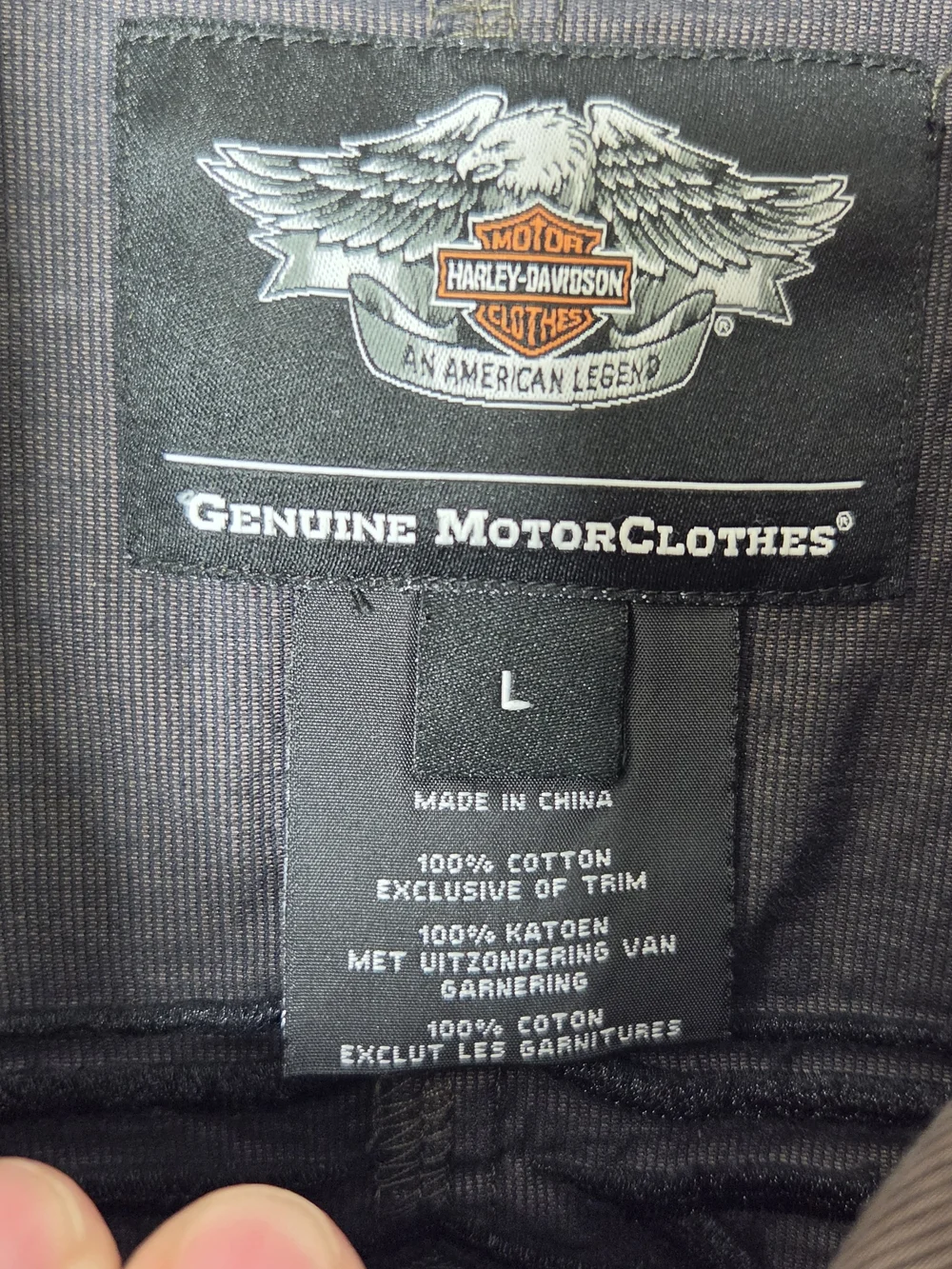 Harley-Davidson's Men's Short Sleeve Button-Up Shirt in Brown - Vintage Style